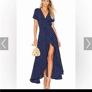 Auguste The Label Navy High Low Dress